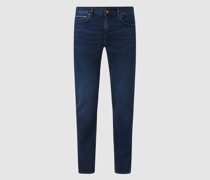 Straight Fit Jeans mit Stretch-Anteil Modell 'Denton'
