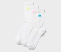 Socken mit Label-Stitching im 3er-Pack