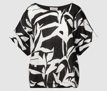 T-Shirt aus Baumwolle mit Allover-Muster