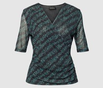 Blusenshirt mit Allover-Muster Modell 'Demara'