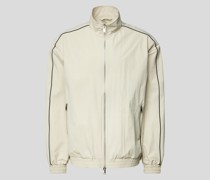 Jacke mit Kontrastpaspeln