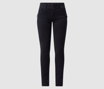 Jeans mit Stretch-Anteil Modell 'Tummyless' - figurformend