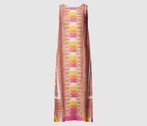 Midikleid mit Paisley-Muster