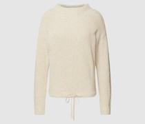 Strickpullover mit Schleifen-Detail
