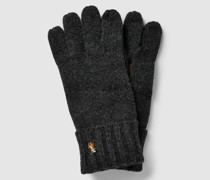 Wollhandschuhe in melierter Optik