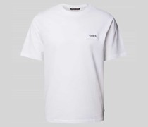 T-Shirt mit Label-Patch