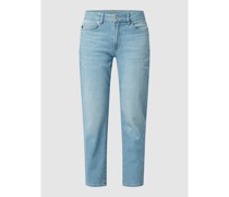 Cropped Slim Fit Jeans mit Stretch-Anteil