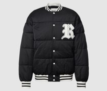 Steppjacke mit Applikation