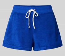 Regular Fit Shorts mit Logo-Stitching Modell 'TERRY'