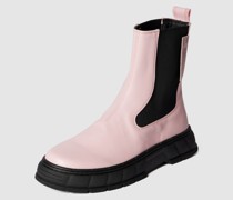 Chelsea Boots mit Statement-Print