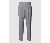 Relaxed Fit Chino mit Strukturmuster