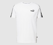 T-Shirt mit Galonstreifen