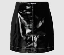 Minirock in Lack-Optik Modell 'Gaby Skirt'