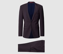 Slim Fit Anzug mit 2-Knopf-Sakko