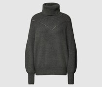 Rollkragenpullover aus Viskose-Mix Modell 'Katia'