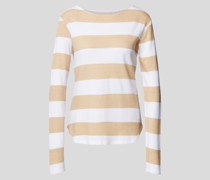Longsleeve mit Streifenmuster