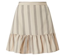 Minirock mit Allover-Muster Modell 'Etna'