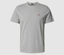 T-Shirt mit Logo-Stitching Modell 'SALIS'