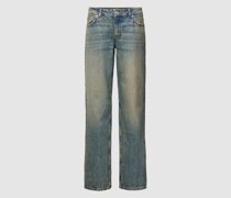 Straight Fit Jeans im 5-Pocket-Design