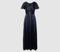 Abendkleid mit Satin-Optik