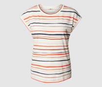 T-Shirt mit Streifenmuster