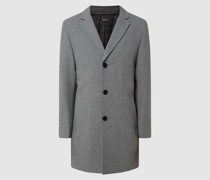 Modern Fit Kurzmantel aus Wollmischung Modell 'Deus'
