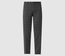 Extra Slim Fit Anzughose mit Viskose-Anteil Modell 'Nanno'