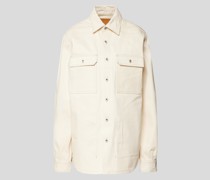 Hemdjacke mit Brusttaschen