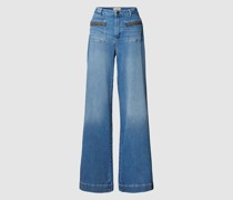 Flared Jeans mit aufgesetzten Taschen Modell 'COLETTE'