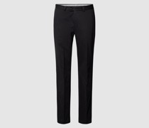 Regular Fit Bundfaltenhose Modell 'PEAKER'