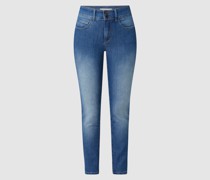 Skinny Fit Jeans mit Stretch-Anteil Modell 'Secret'