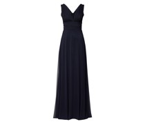 Abendkleid mit Raffungen