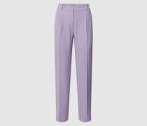 Bundfaltenhose mit französischen Eingrifftaschen