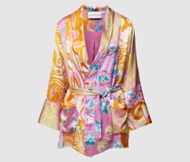 Kimono mit Allover-Print Modell 'Paisley'