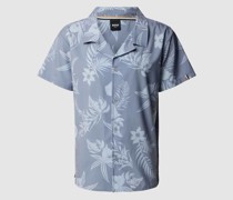 Regular Fit Freizeithemd mit floralem Print Modell 'Beach'