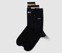 Socken mit Label-Detail im 3er-Pack