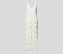 Maxikleid in Strick-Optik