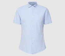 Slim Fit Freizeithemd mit Streifenmuster