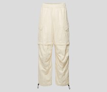 Loose fit Hose mit Zierbesatz