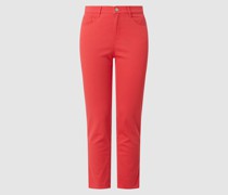 Slim Fit Cropped Jeans mit Stretch-Anteil Modell 'Mary'