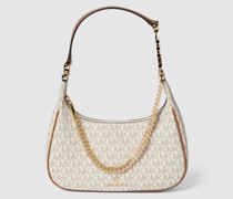 Handtasche mit Label-Print Modell 'PIPER'