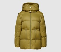 Steppjacke mit seitlichen Eingrifftaschen