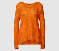 Strickpullover in Grobstrick Modell 'Ada'