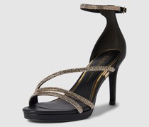 Sandaletten mit Zierbesatz Modell 'SERENA'