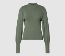 Strickpullover mit Stehkragen Modell 'HOLLYKARISPUFF'