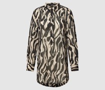 Hemdbluse mit Animal-Muster