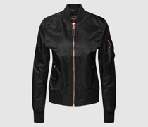 Jacke mit Label-Details