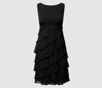 Cocktailkleid aus Chiffon im Stufen-Look
