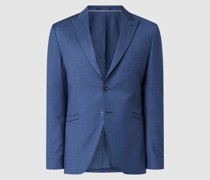 Slim Fit 2-Knopf-Sakko aus Wolle
