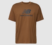 T-Shirt mit Logo-Print